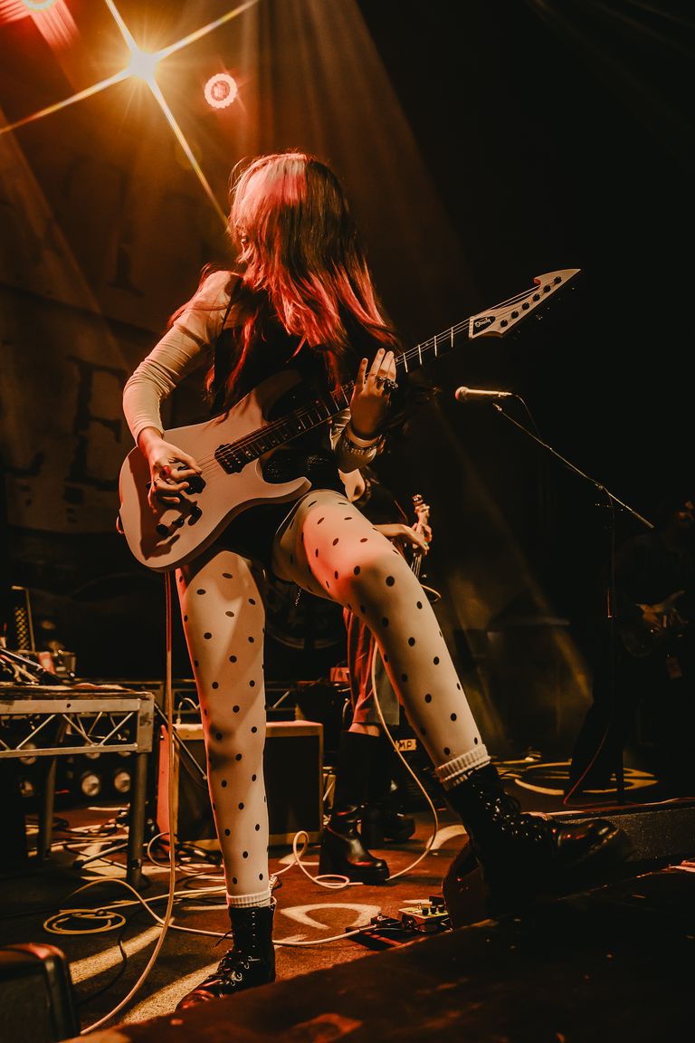 Blush performing in Adelaide at Hindley Street Music Hall